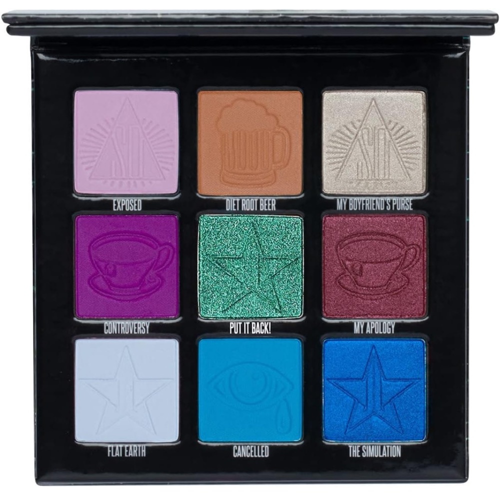 Jeffree Star Shane Dawson Mini Controversy Emerald Edition Eyeshadow Palette New